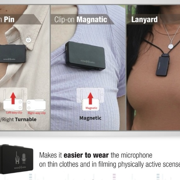 Walkie talkie, microphone & receiver - Picture 2 of 5